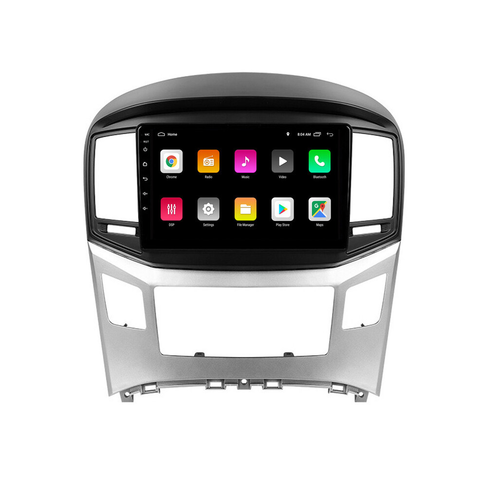 Photos - Car Stereo RoverOne 8G+128G Car Radio Stereo Wireless CarPlay Android Auto GPS Sat Navi Head Unit for Hyundai H1 II 2 TQ  - 2021 2015