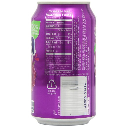 Fanta Fanta Grape 12 oz 355 ml (Pack of 3) 2