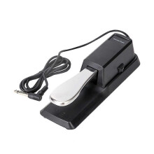 Likegreen Sustain Pedal for Pianos Electronic Keyboard Universal Design Black SP-1