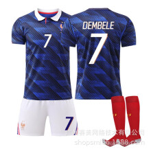 (No. 7 socks, 16#) (No. 7 Dembélé) France National Team 2026 World Cup Home Jersey