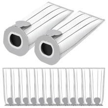 Paquete de 14 bolsas para aspiradora VK7, bolsas de filtro premium con 2 filtros, bolsas de repuesto para polvo, alta filtración, duraderas.