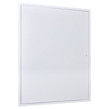 Trappe de Visite 64x84 cm-Duoku-Panneau d'accès en Acier Galvanisé pour Cloison Sèche, Idéale pour Plafond, Finition Blanche