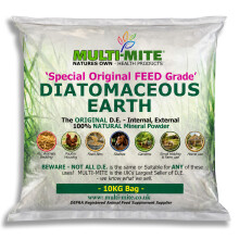 MULTI-MITE 10KG Feed Grade DE Diatomaceous Earth