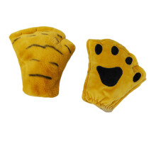Ensemble de Costume de tigre, 1 pièce,-des gants de tigres