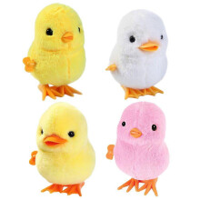 4pcs Chick Toy Small Chicken Toy Wind Up Duck Toy Adorable Children Plaything