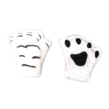 Costumes d'animaux pour enfants,-des gants de tigres blancs