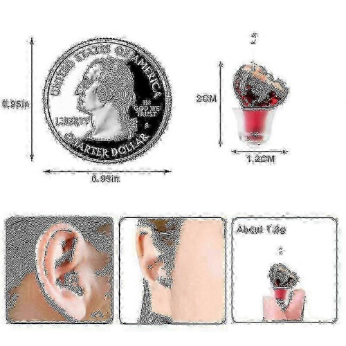 Discreet Wireless In-ear Hearing Aid - Comfortable Nearly Invisible for Everyday Use 1