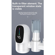 Durchlauferhitzer, Warmwasserhahn, Durchlauferhitzer, Elektrischer Küchenhahn, Schnell Aufheizender Wasserhahn, 3300 W, EU-Stecker