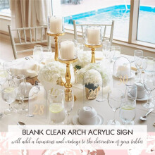 30Pcs Wedding Table Number Signs 1-30,4 X 6 Inches for Wedding Banquets, Parties, Restaurants, DIY Wedding Table Signs