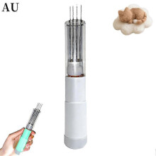 (AU, White) Eectric Needle Felting Tools, Needle Felting Supplies, Needle Felting Kit Wool Felting Supplies, Perfect for DIY Felting Wool Projects