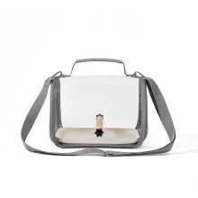 Bird Travel Carrier,107.67.4 Small Portable Bird Carrier Bag Bird Travel Cage with Stand, Breathable Bird Parrot Parakeet Carrier for Visit Shopping