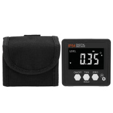 Digital Angle Gauge LCD Protractor Inclinometer Inclination Box 4x90 IP54 Digital Protractor Inclinometer