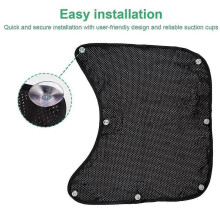Side Window Sun Shade for Semi-Truck Sunshade W4G3 R3C6 N4D5 G9X8 Y4K9 D3F1