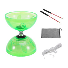 Three-Bearing Double-Head Diabolo Fitness Toy Outdoor Play Diabolo Yo-Yo Play for Diabolo Elderly Children'S Toy A