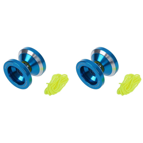 2X Magic Yoyo N8 Aluminum Professional Yo Yo - Blue