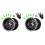 2X Unresponsive LIGHT CHASER X3 Competitive Yo-Yo,Alloy Yoyo for Beginners,and Practise Tricks with Glove and Strings 1