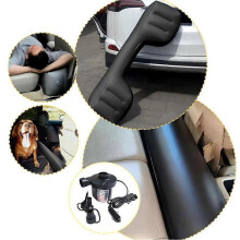 (One size, White) Car Travel Bed Inflatable Bed Back Seat Inflable air Mattress Accessories
