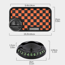 (Orange) 2026 Hot!! Multifunction Car Anti-Slip Mat Easy to Use & Clean for Dashboard