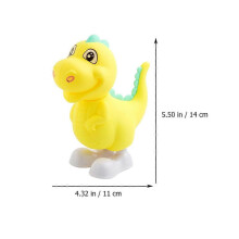 3Pcs Wind-up Jumping Toys Lovely Dinosaurs Design Toys Cartoon Animal Playthings
