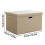 (1set, black) Home Color Foldable Storage Box 2 In 1 Storage Box 5 Colors Box Practical Storage And Available 1