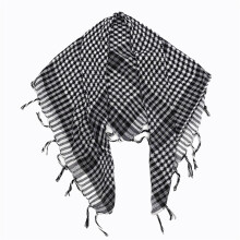 High Grade Polyester Arafat Shawl Traditional Weaving-Black