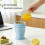 Practical Silicone Drinking Bottle Practical Folding Water-Blue 11