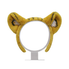 Tigers Costume Set Tigers Ears Headband Tail Gloves-tigers ears