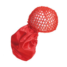 Reversible Hair Bonnet Skull Hat For Women Sleeping-Red