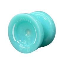 (K2, blue) Beginner Yo-Yo K2 Plastic Crystal Yo-Yo Professional Fancy Competition Ghost Hand Magic Yoyo
