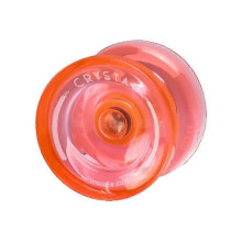(K2, orange) Beginner Yo-Yo K2 Plastic Crystal Yo-Yo Professional Fancy Competition Ghost Hand Magic Yoyo