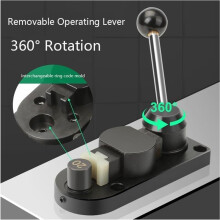 Metal Wire Bending Jig Set with Adjustable Dies, Jewelry Spoon Ring Bender Tool Heavy Duty for DIY Rings, Bending Metals