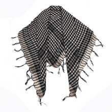 Traditional Arafat Scarf For Men And Women-Black coffee