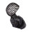 Foldable Silk Bonnet Reversible Satined Bonnet Skull Hat-Black 1