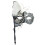 Unique Metallic Butterfly Mask With Ergonomic-Silver black 1
