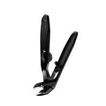 Precise Steel Nail Cutter Trimmer With Ergonomic Curved-Black 1
