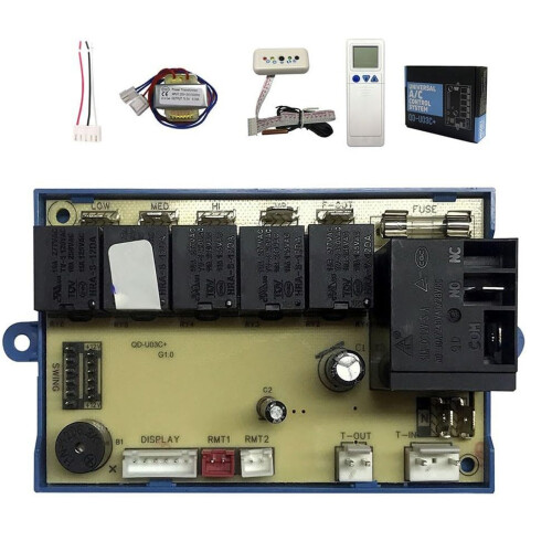 Air Conditioner Control Panel Board with Accessories HVAC
