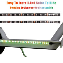 Waterproof LED Strip for M365 Pro 2 1S Mi3 Electric Scooter Switching Skateboard Night Light Strips