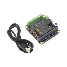 DFRobot Micro-Driver Driver Expansion Board 4-Way Motor Drives 8-Way Servo Interfaces for Micro-Bit UNIHIKER M10 and K10