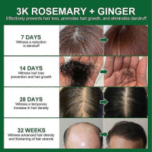 2pcs PURC Rosemary Essential Oil Hair Growth Oils Pure Natural 50ML Hair Essential Oils for Nourish Shiny Hair Healthy Hair Care