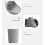Foldable Pet Travel Water Bottle With Foldable Bowl Soft-Blue 6