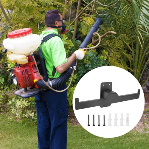 Backpack Blower Wall Mount Leaf Blower Hange Backpack Blower Rack Sprayers Storage Organizer Holder for Grass Trimmer