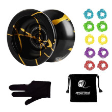 N11 Alloy Aluminum Yoyo Ball with Bag, Glove and 10 Strings