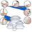 Cupping for Full Body Massage 4-pack (l-xs) White-Qhzl 2