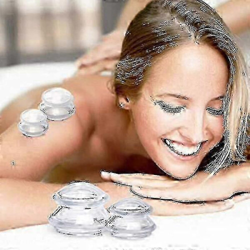Cupping for Full Body Massage 4-pack (l-xs) White-Qhzl 2