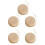 Wooden for Hand Coordination 25Pcs Wood Plaything Set 1