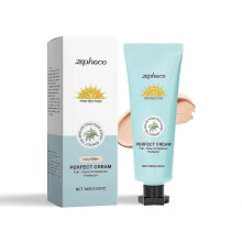 Zephoco Ivory White Moisturizing Foundation Is A Gentle, Nourishing, Light And Thin Makeup Matte, Clear And Protective Foundation