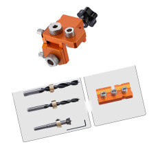 Houtbewerking 3 in 1 deuvelset Zakgatmal Verticale-12 mm