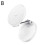 (1pcs, White) Universal Magnetic Phone Wall Holder Mount Holder for Cellphone 5