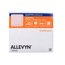 Allevyn Adhesive Dressings 22.5cm x 22.5cm Pack of 10 Waterproof Breathable