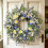 Realistic Artificial Floral Wreath 40X40Cm Spring-Styles  1 8